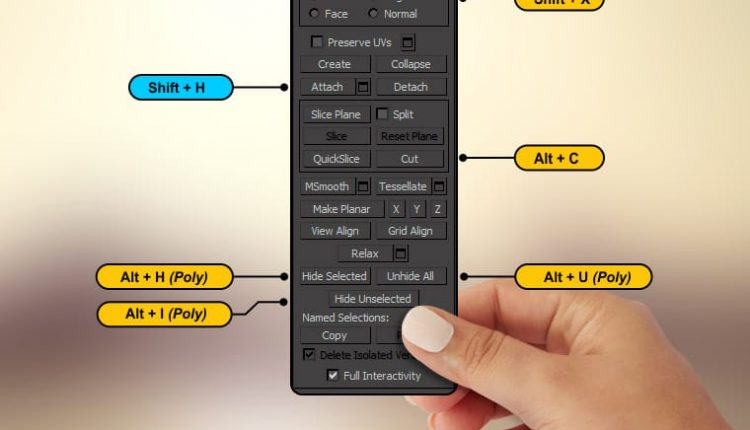 edit_geometry_shortcuts_3ds_max