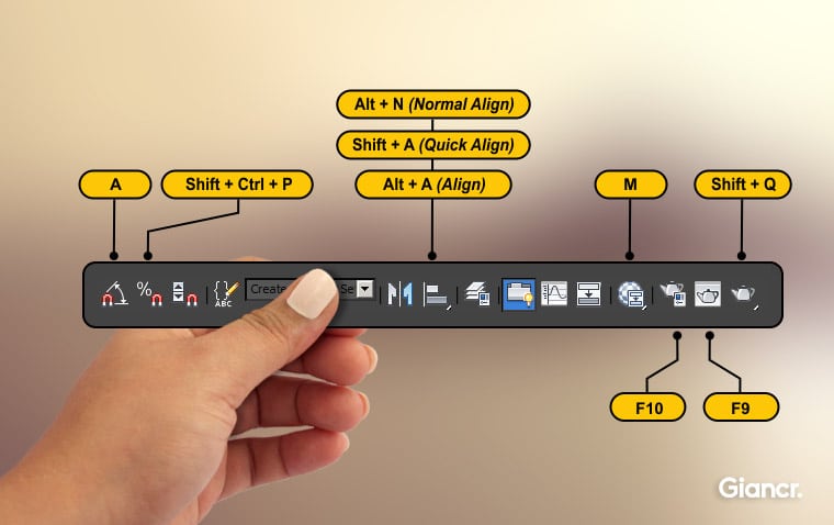 Keyboard shortcuts for 3ds Max | Giancr - Blog 3dmili | 3ds Max Store ...