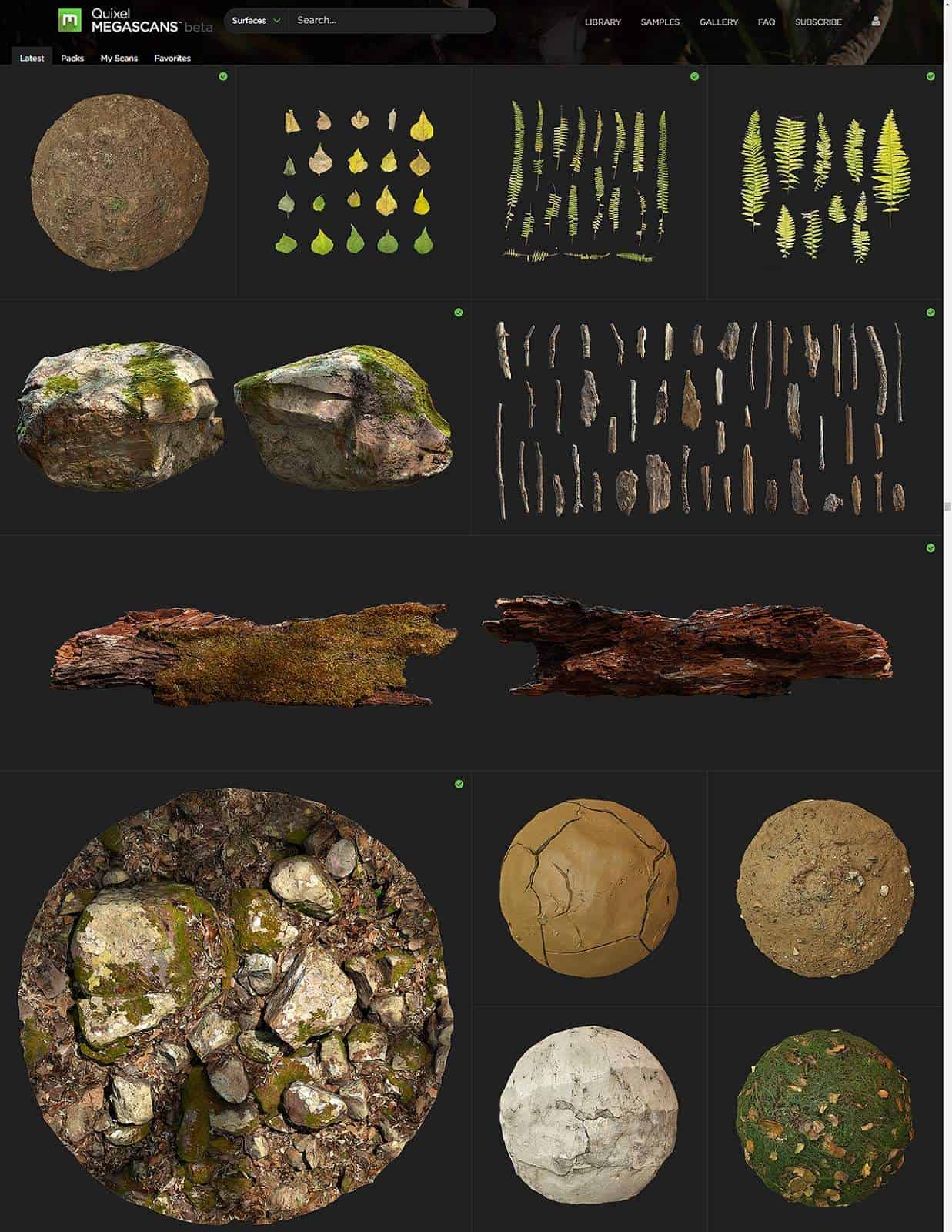 Free Stuff Quixel Megascans