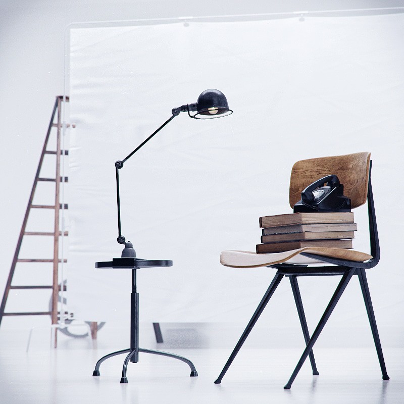 Mid-century modernist showroom