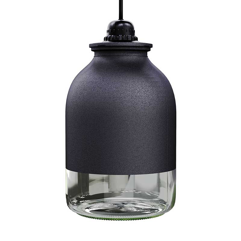 Jar lamp by Sergey Makhno