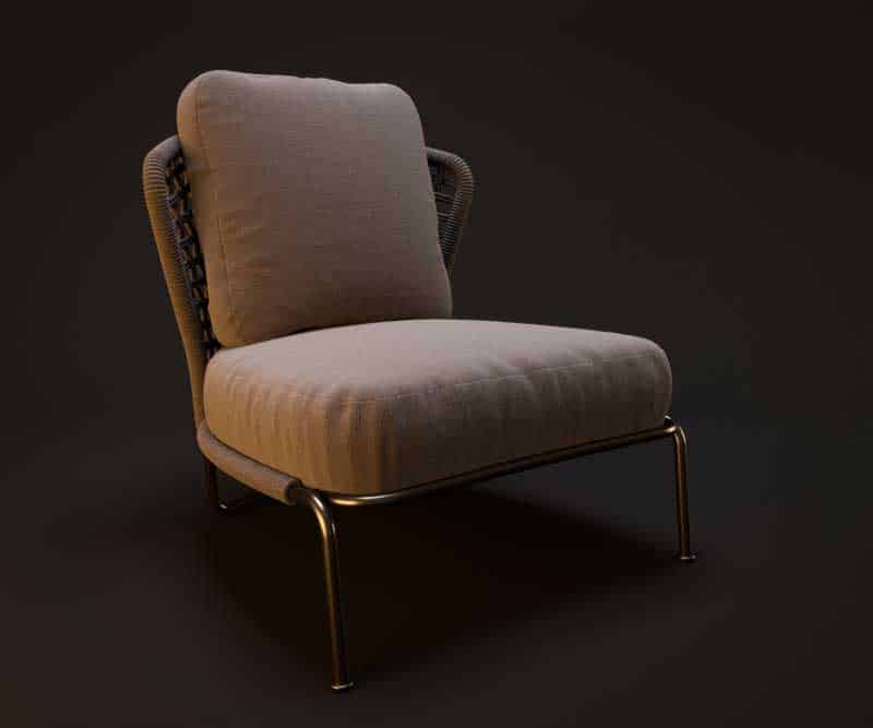 Minotti Aston exterior armchair | Johnymrazko