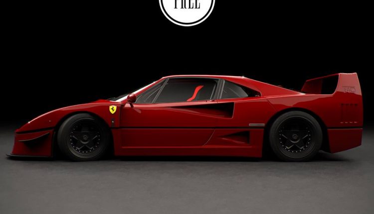 Ferrari F40 3D Model