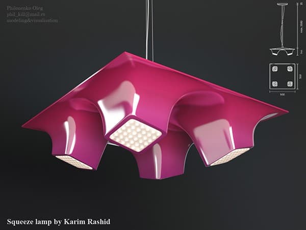 Squeeze lamps