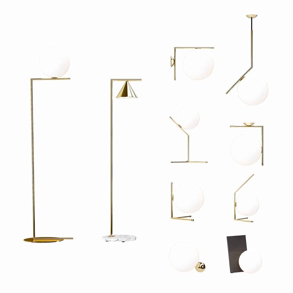 FLOS - Michael Anastassiades Free 3D Models
