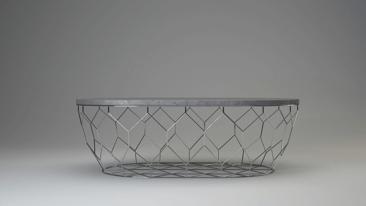 Bolia Comb Ellipse Table Mellowmesher