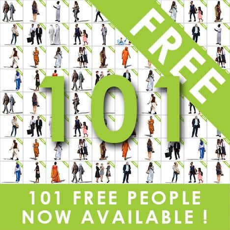 101 FREE CUT OUT PEOPLE