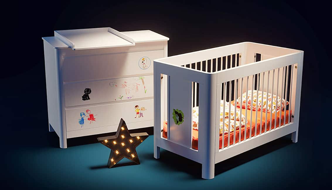 Baby_Furniture_Free_3d_Model