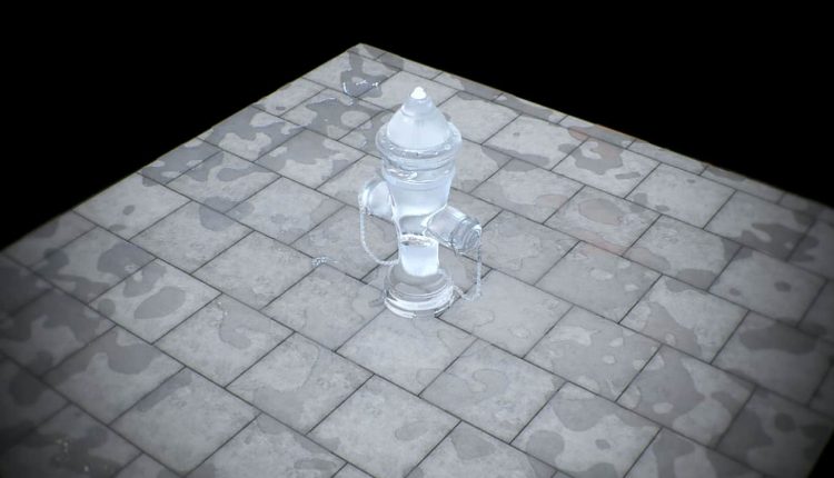 How-to-create-water-on-the-floor-in-3DsMax