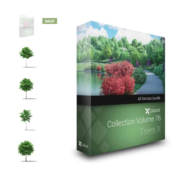 CGAxis-Models-Volume-76-Trees-X