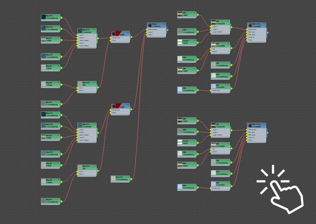 How-to-show-all-the-materials-for-the-selected-objects-with-just-one-click