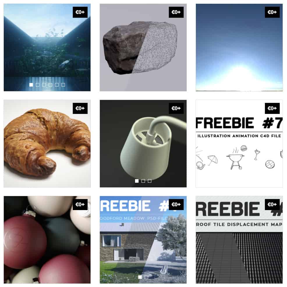 Freebies-Darstellungsart