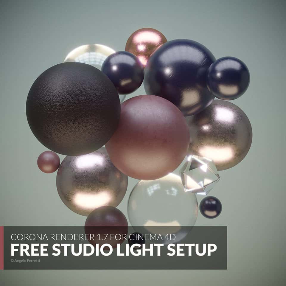 Corona for C4D Studio Setup