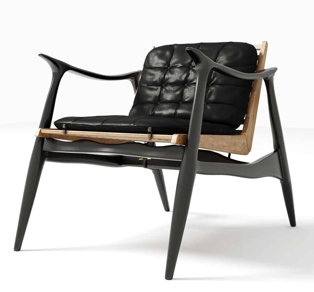 Free 3D Model - Atra Lounge Chair