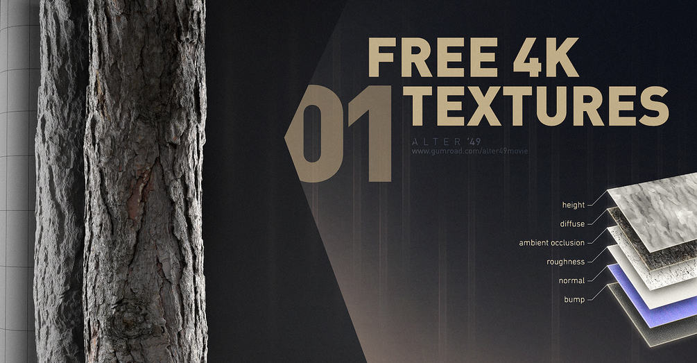 Free 4K Trees Textures Vladimír Mrkvica