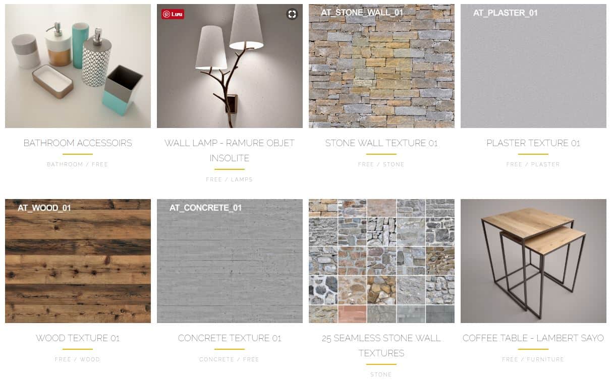 Free 3D High quality resources Architwister