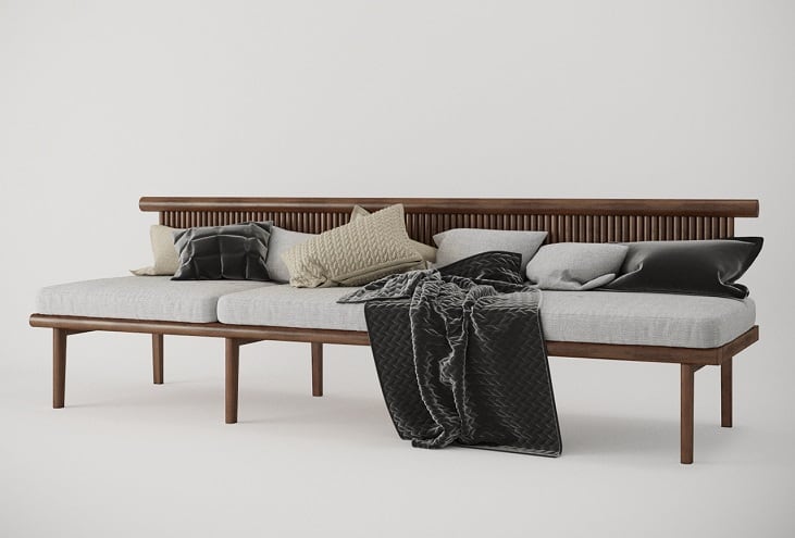 Free 3D Model Sofa Tu Doan