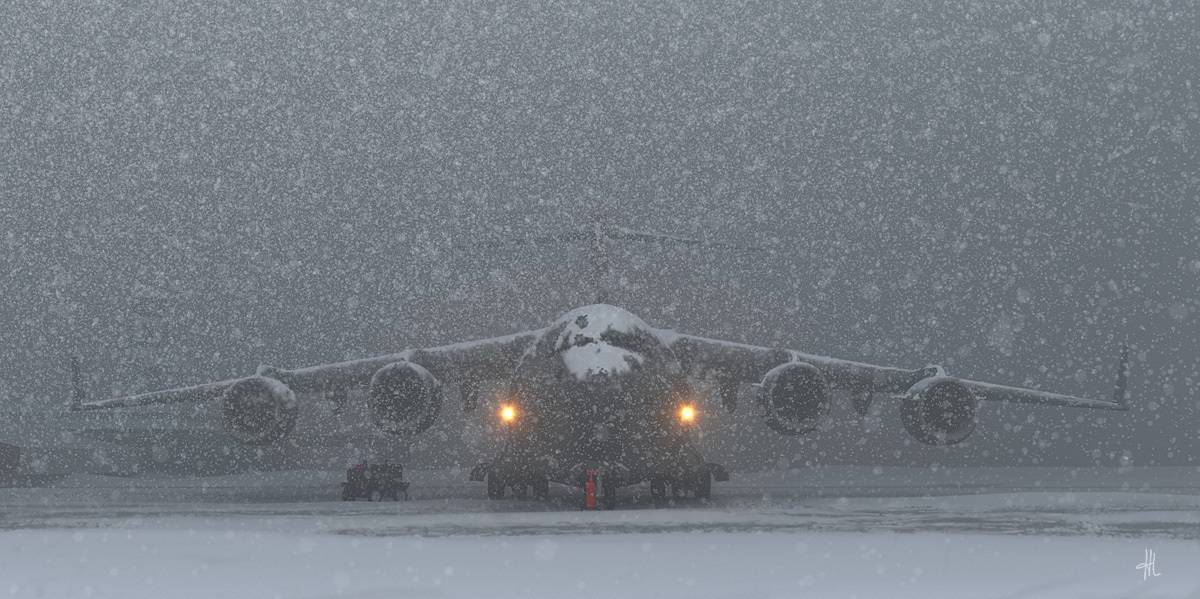 How to use Corona Scatter to make snowstorm-Léandre Hounnaké