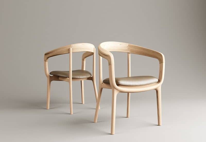 Jin Kuramoto's chair S E T L A Studio