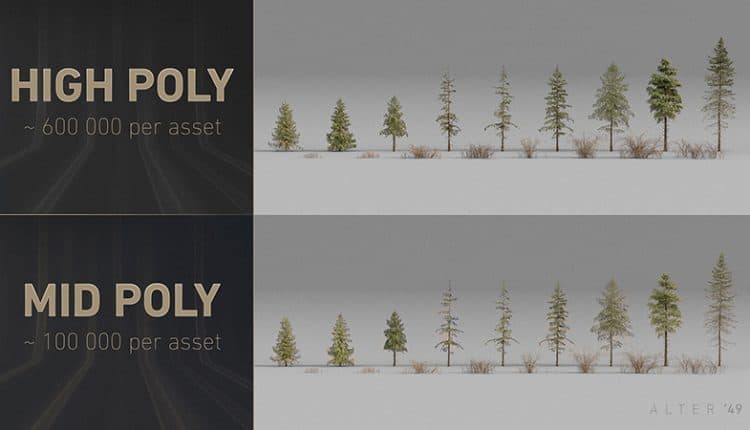 Download Free Forest Pack 3D Models Alter’49_2