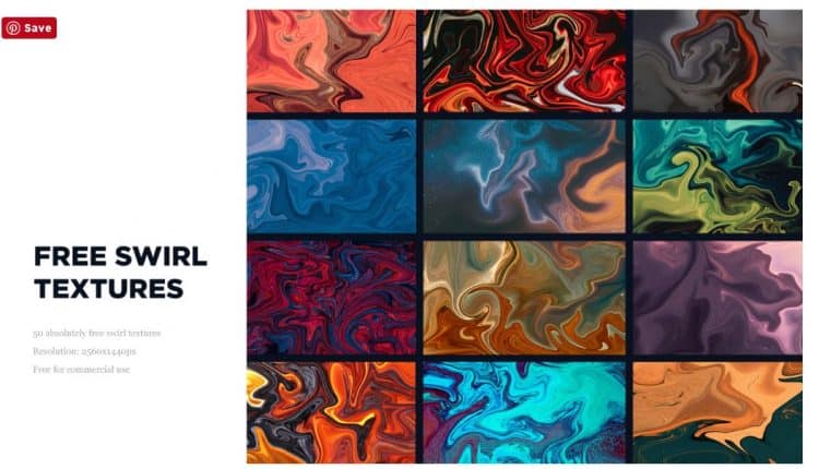 50 Free Swirl Textures Pack 1