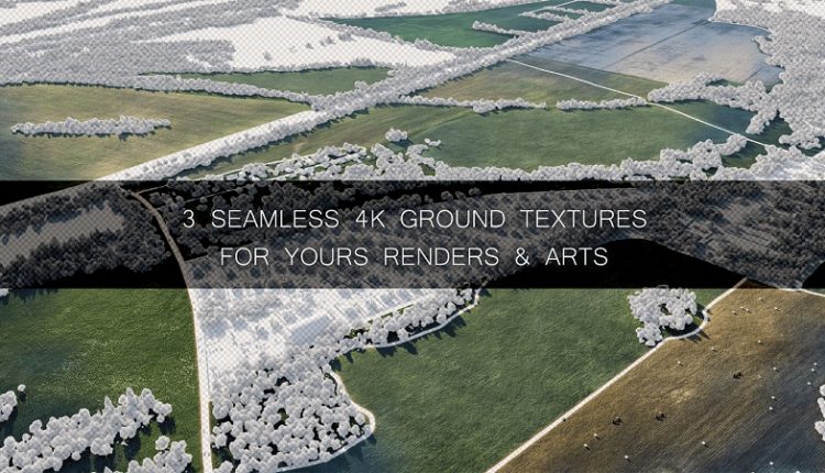 3 SEAMLESS 4K GROUND TEXTURES [FREE]