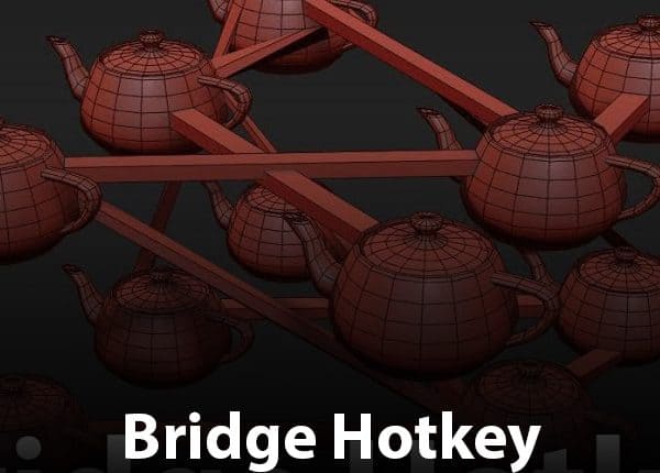 Bridge-hotkey-in-3dsMax