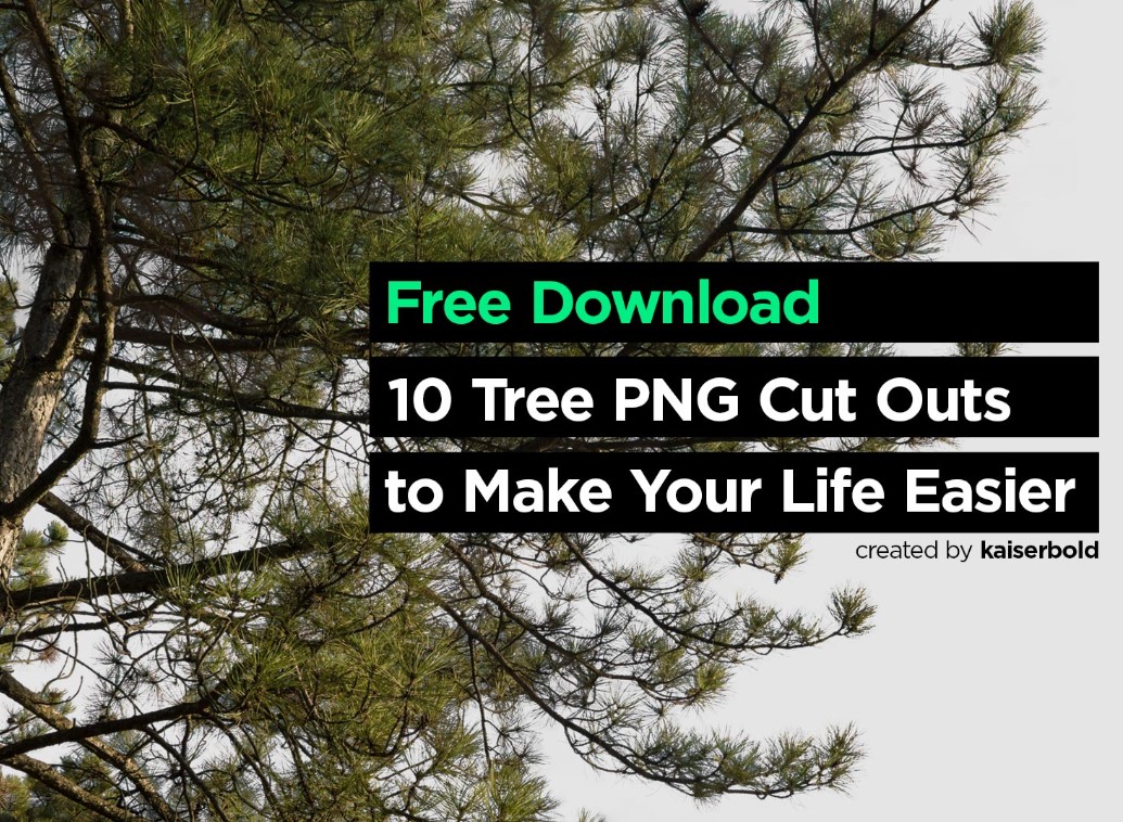 10 Tree PNG Cut Outs to Make Your Life Easier [FREE DOWNLOAD]