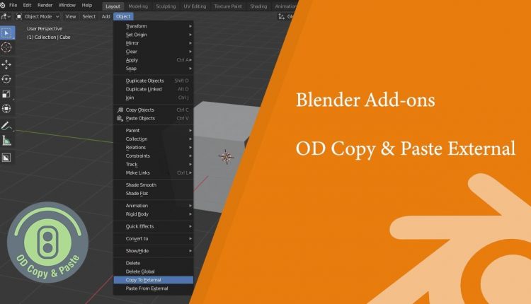 Free plugin Copy and Paste Meshes between 3d applications