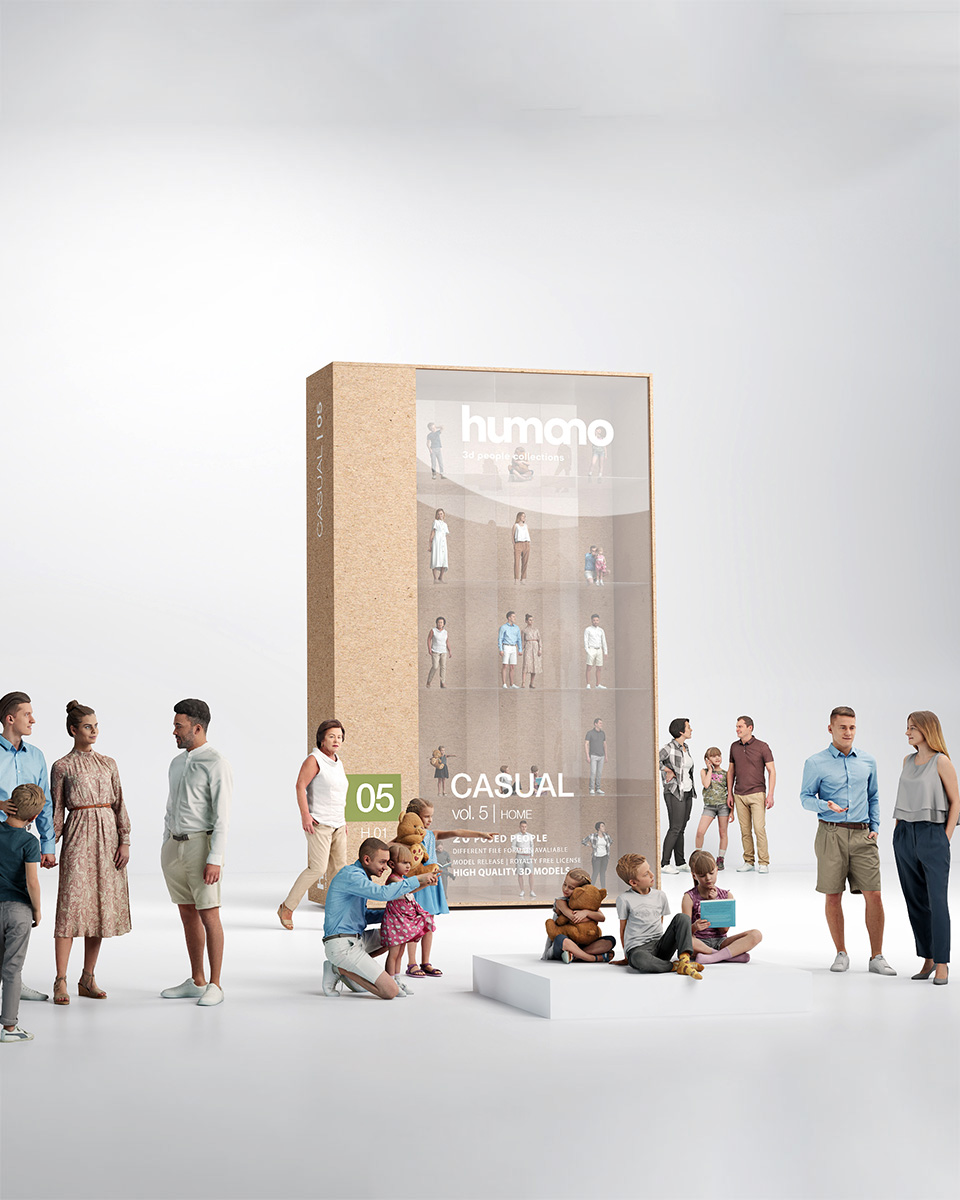 Vol. 05 Casual | Humano3D