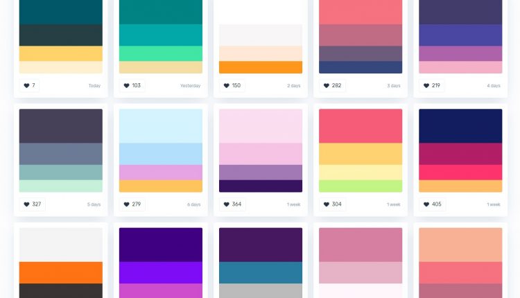 Color Palettes for Designers and Artists