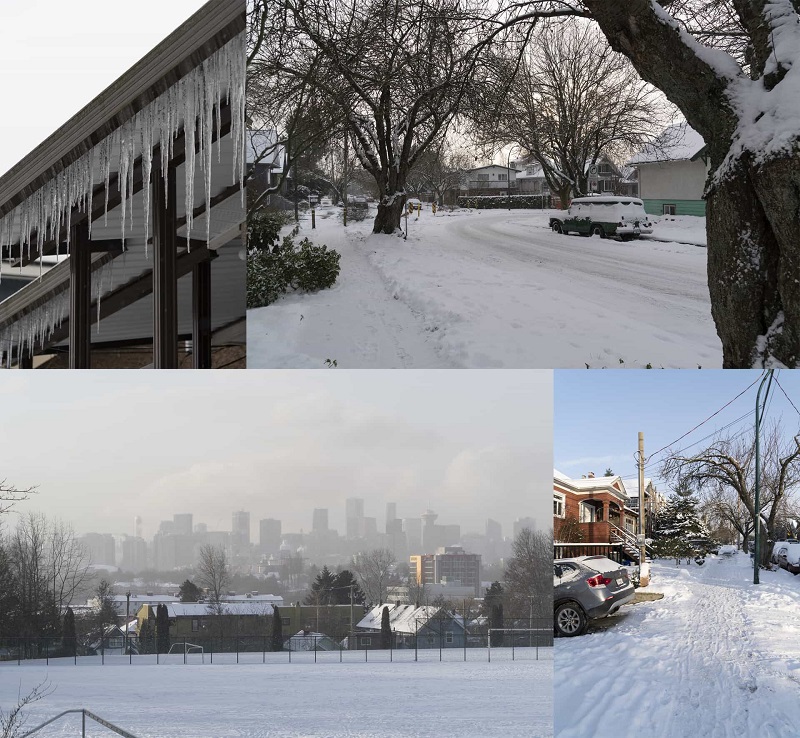 Free reference pack - Suburbs in the snow 8K | Barthelemy Aupetit