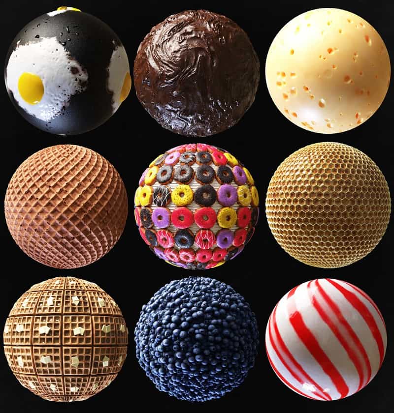 Material Pack Food - 01 | Julio Sillet