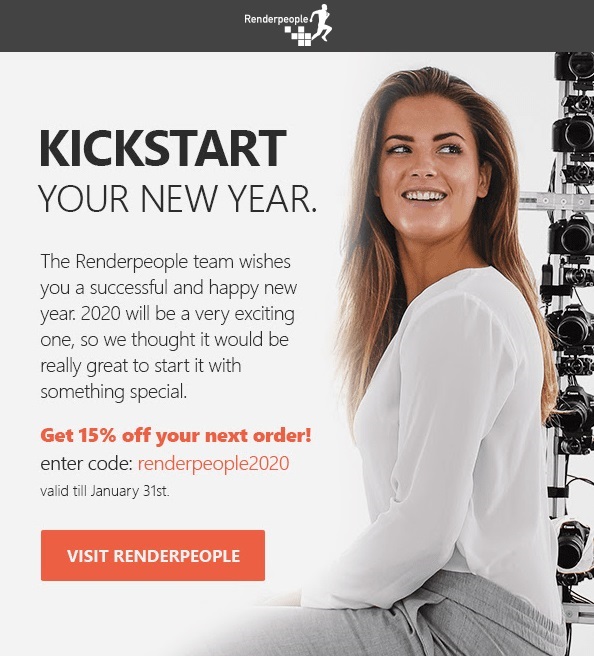 RenderPeople Discount 2020