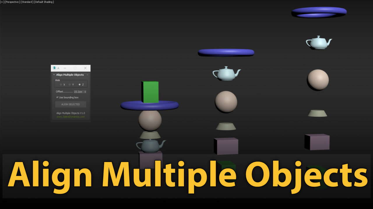 Align-Multiple-Objects » CGTricks