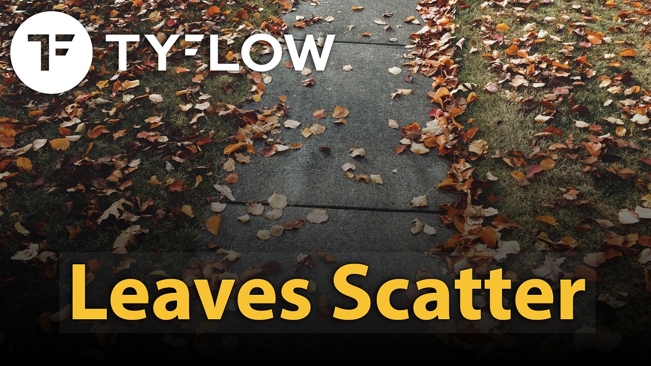 Leaves Scatter | tyFlow Tips & Tricks