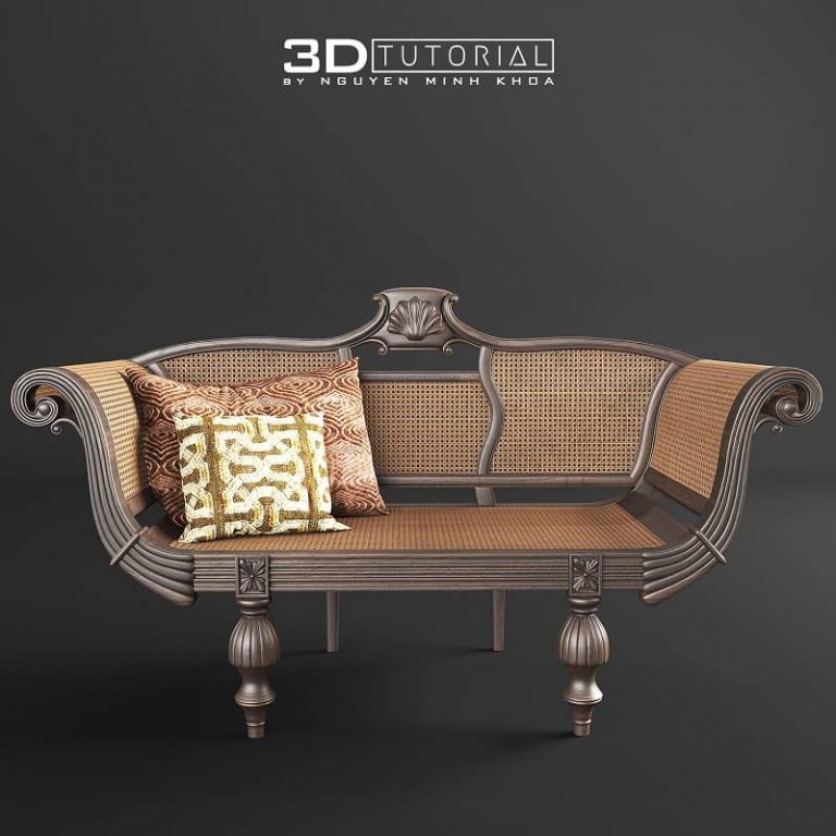 Free 3d Model Bench Nguyen Minh Khoa