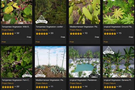 ground plants pack for unreal engine 4 free download