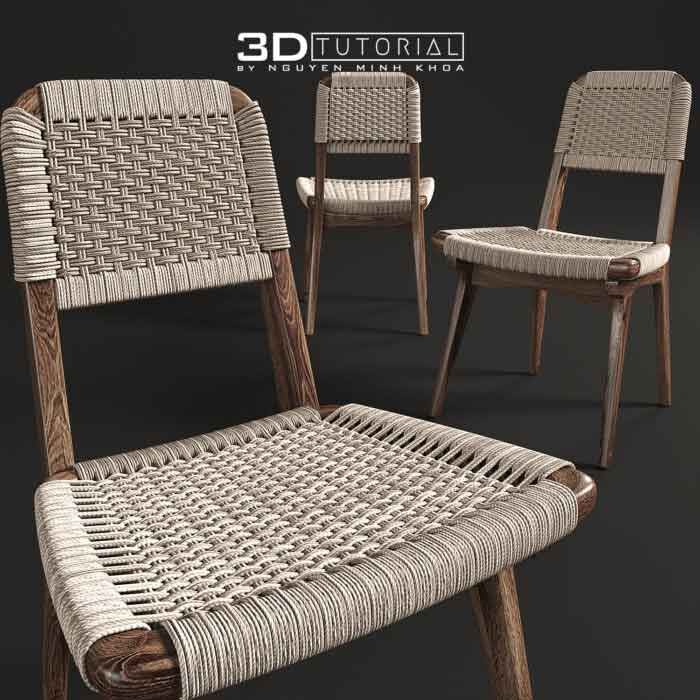 Free 3d Model Rian Low Back Chair Nguyen Minh Khoa