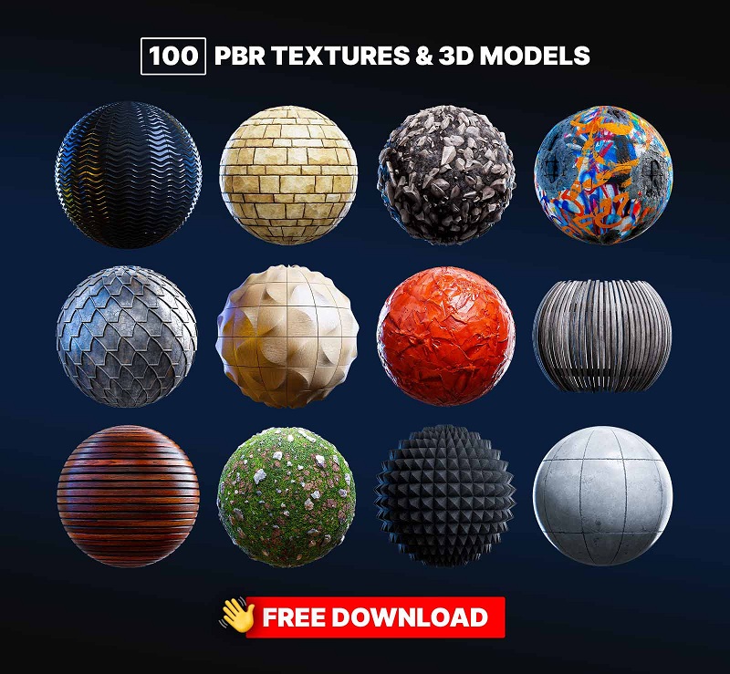 3d materials for photoshop free download