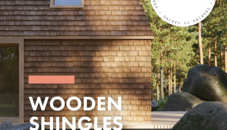 Free Wooden Shingles – PBR Material 1