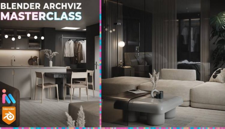 Blender Archviz MASTERCLASS Archvis Tutorial #3