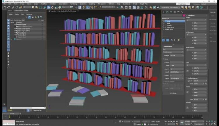 Modeling-procedural-books-in-3ds-Max (1)