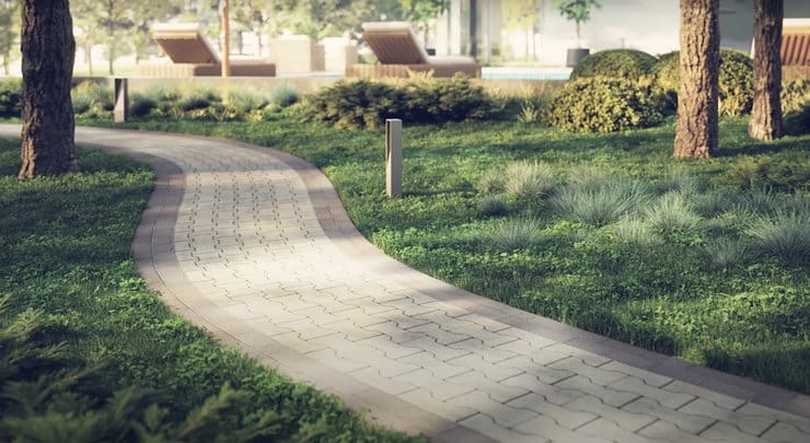 How to create clean grass edges with Chaos Scatter