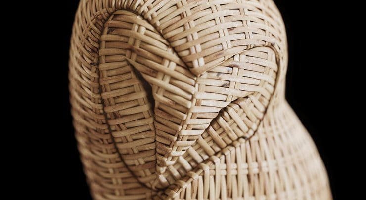 How to model Rattan furniture