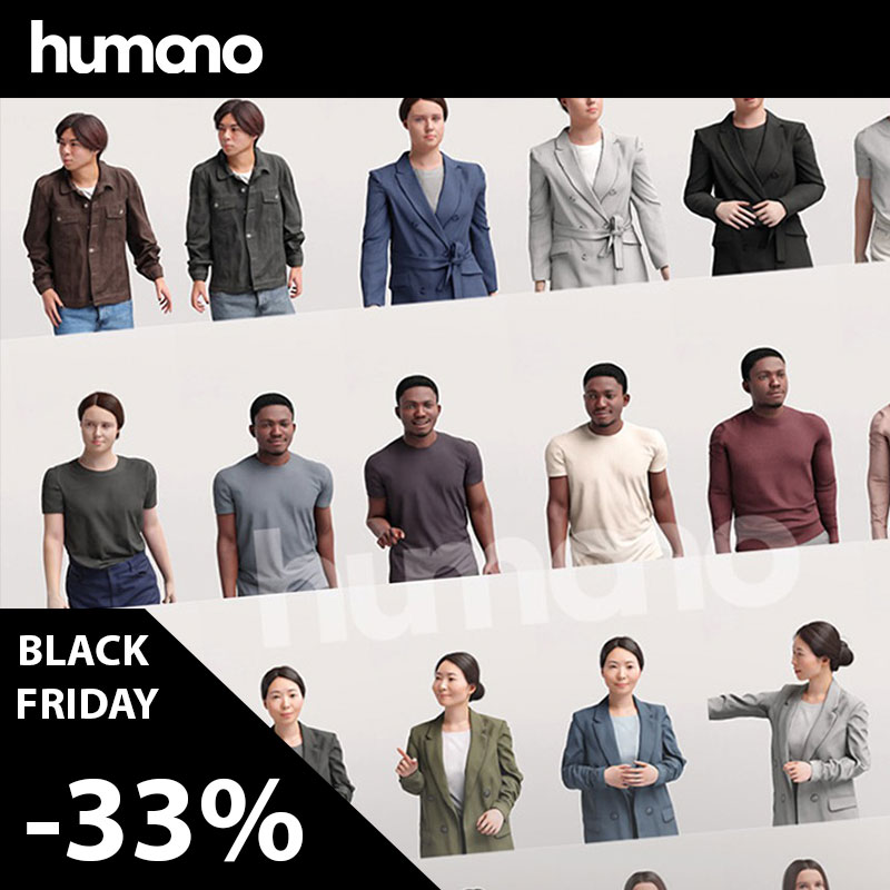 [Black Friday/Cyber Monday 2023] | Humano3D