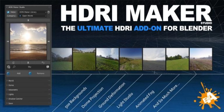 Hdri Maker | Blender Add-on