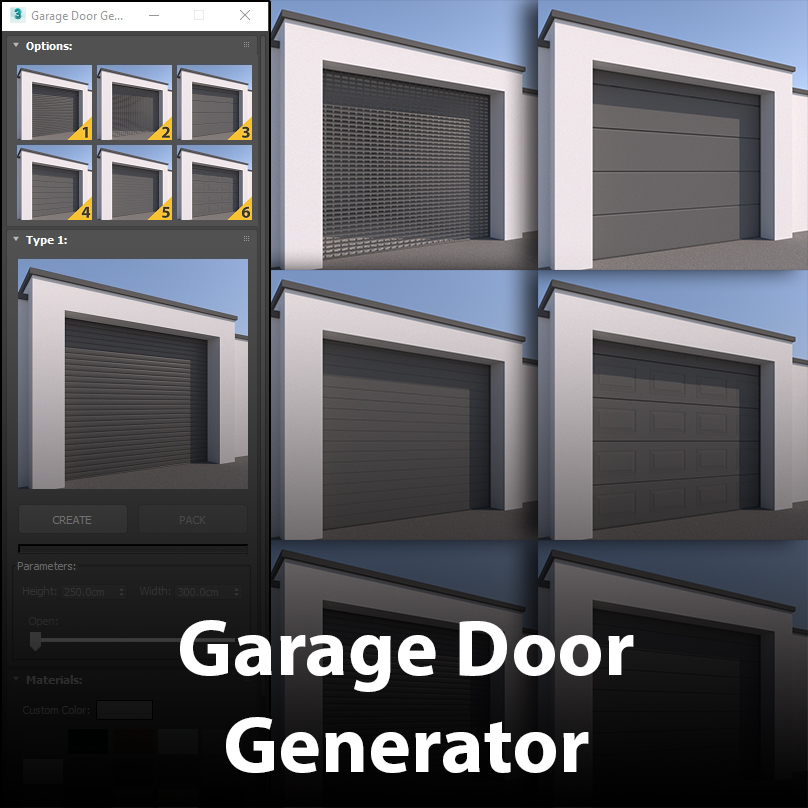 450×450 | Garage Door Generator