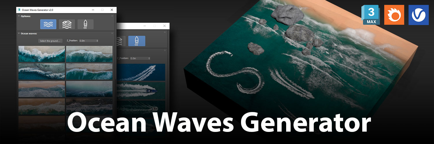 1500 | Ocean Waves Generator