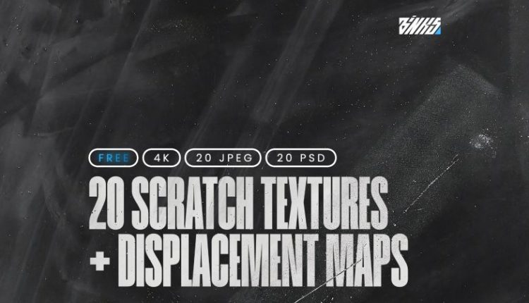 FREE 20 scratch textures 4K
